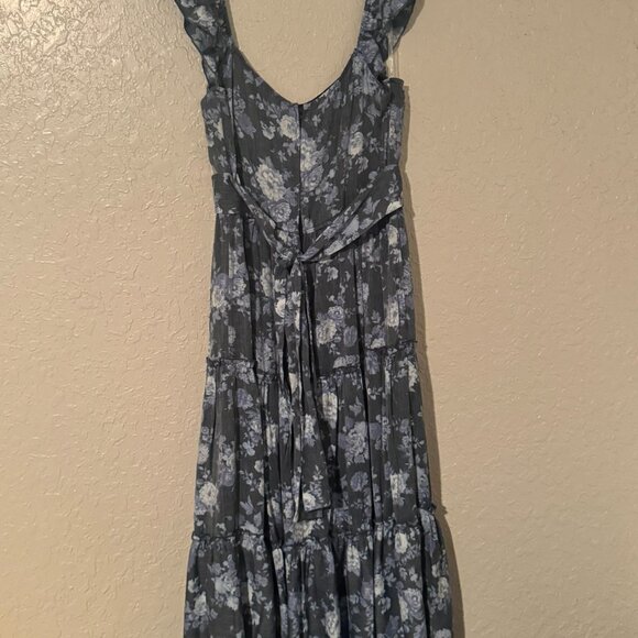 NWT Trixxi Christabel Back Bow Tie Midi Dress - Picture 4 of 6